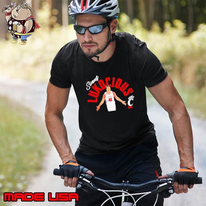 Simas Lukocious Cincinnati Bearcats basketball celebration vintage Unisex