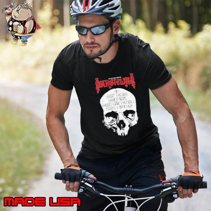Skull the last true rebellion act white work Unisex