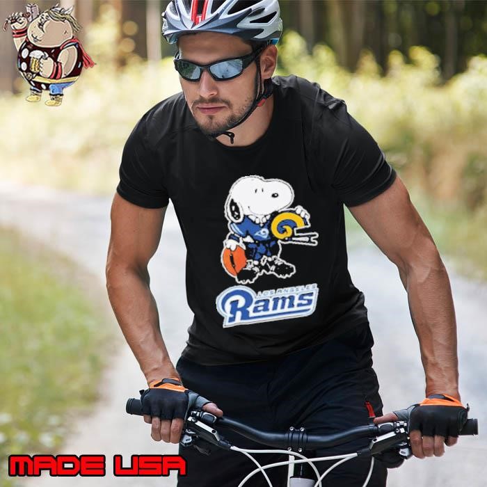 Snoopy A Strong And Proud Los Angeles Rams NFL Shirts Unisex