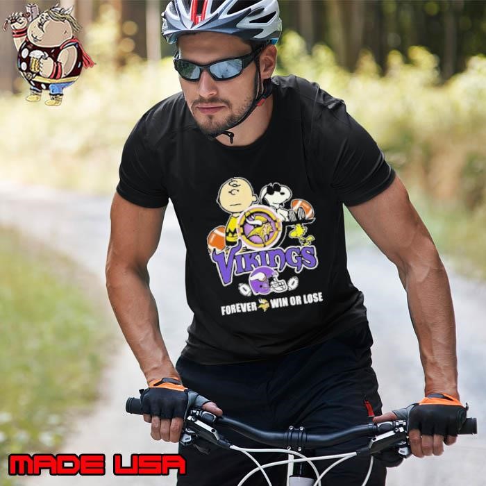 Snoopy Vikings Forever Win Or Lose Unisex