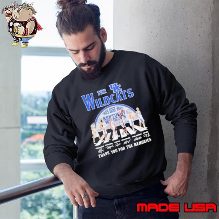 The Kentucky Wildcats 122TH Thank You For The Memories 2025 Shirts Sweatshirt
