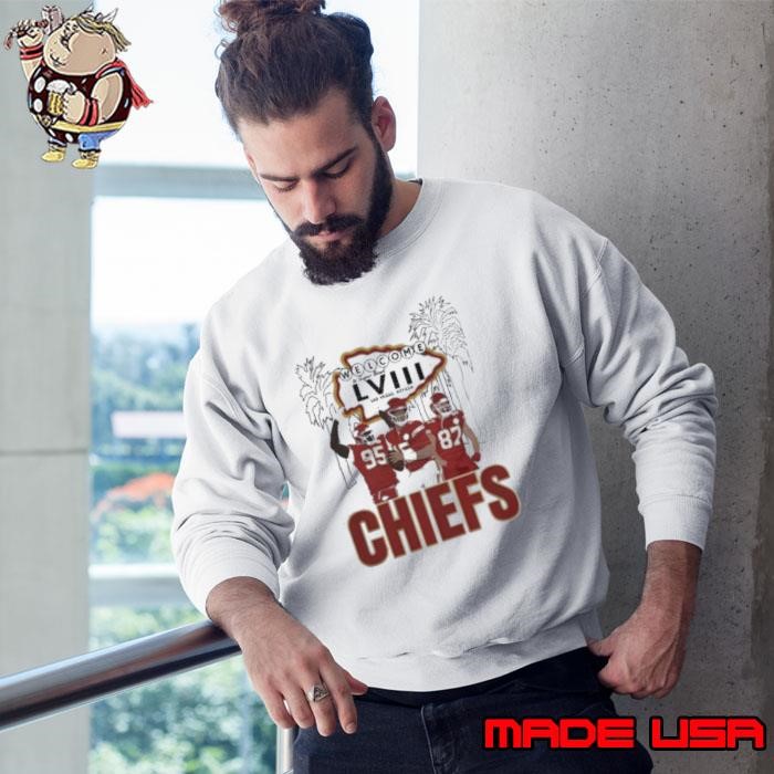 Top Welcome To Supper Bowl Lviii Las vegas Nevada Chiefs Sweatshirt