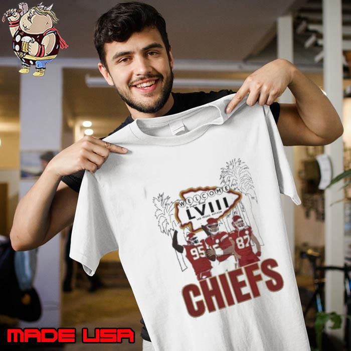 Top Welcome To Supper Bowl Lviii Las vegas Nevada Chiefs Unisex