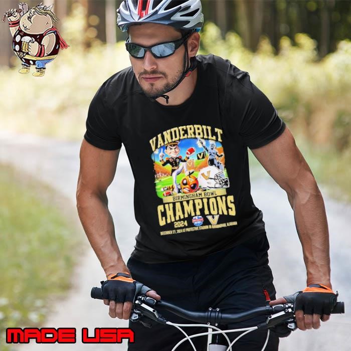 Vanderbilt Commodores Birmingham Bowl Champions 2025 Unisex