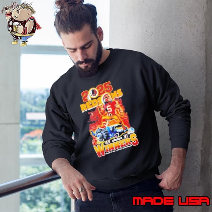 Washington Commanders Beat Buffalo Bills Winners 2025 Sweatshirt