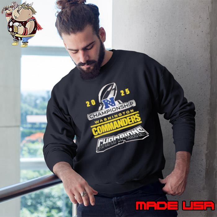 Washington Commanders NFC 2025 Champions On The Hunt For Victory Sweatshirt