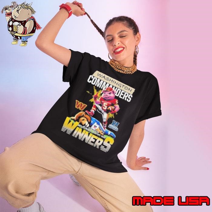Washington Commanders NFC Playoff 2025 Winners T Ladies tee