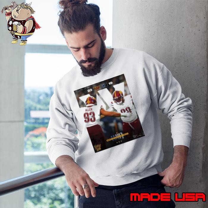 Washington Commanders Vs Dallas Cowboys 23 – 19 Score Raise Hail 5 Time World Champions Sweatshirt