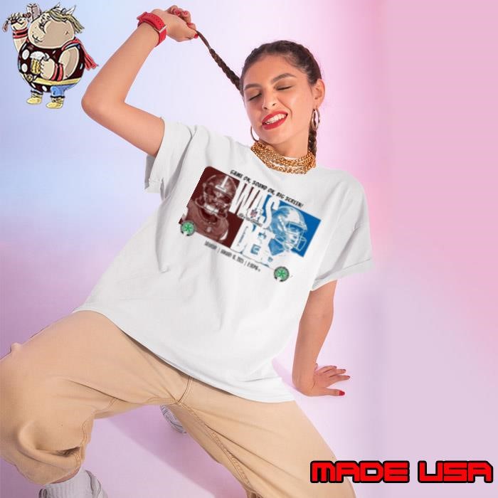 Washington Commanders vs Detroit Lions NFL Divisional Jan 18 2025 Game On Sound On Big Screen Ladies tee