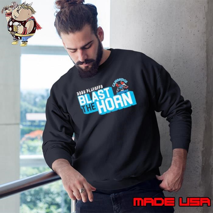 2025 Cambridge Roadrunners Playoff blast the horn Sweatshirt