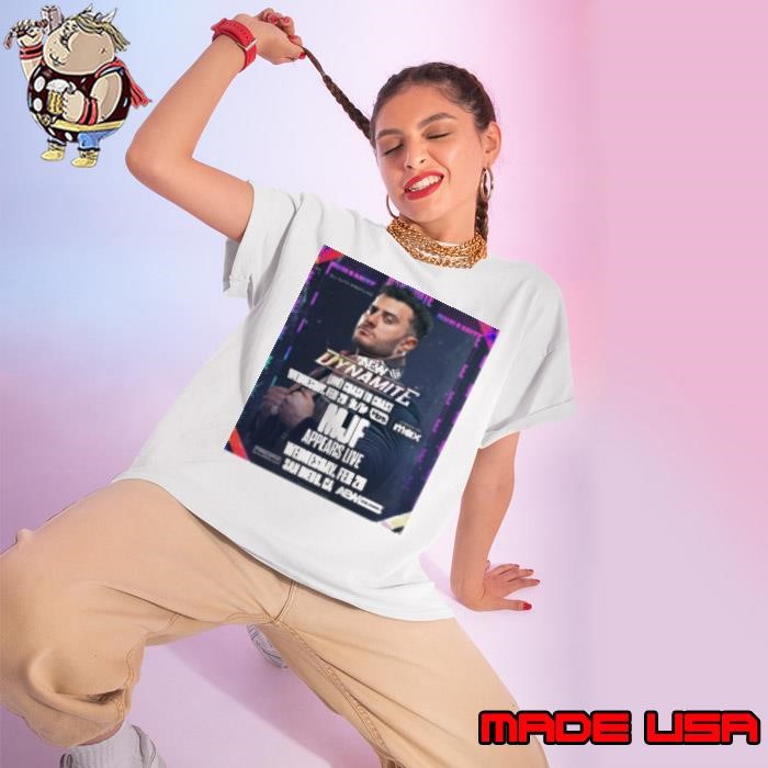 AEW Dynamite Coast To Coast MJF Appears Live Wednesday Feb 26 2025 San Diego CA Ladies tee