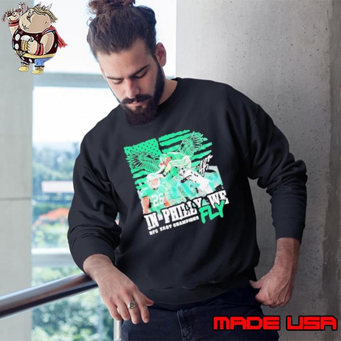 Barkley Saquon Philadelphia Eagles In Philly We Fly NFC East Champions Sweatshirt