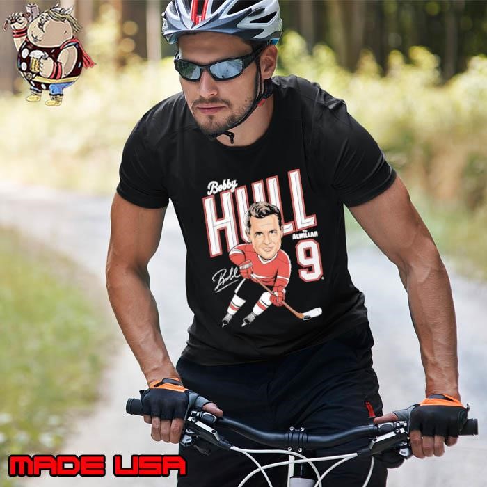 Bobby Hull 9 The Almillar Canadian professional ice hockey Signature Unisex