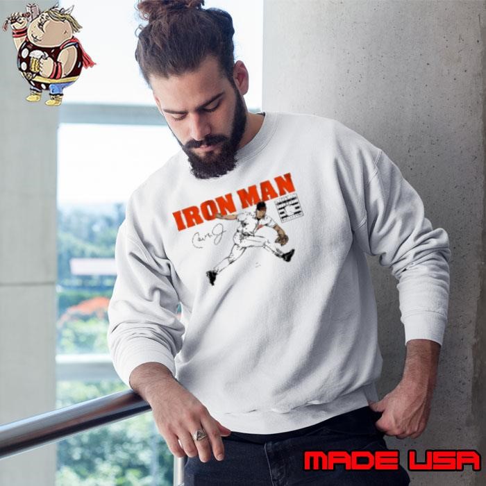 Cal Ripken Jr Iron Man Baltimore Orioles National Baseball Hall Of Fame Signature Sweatshirt