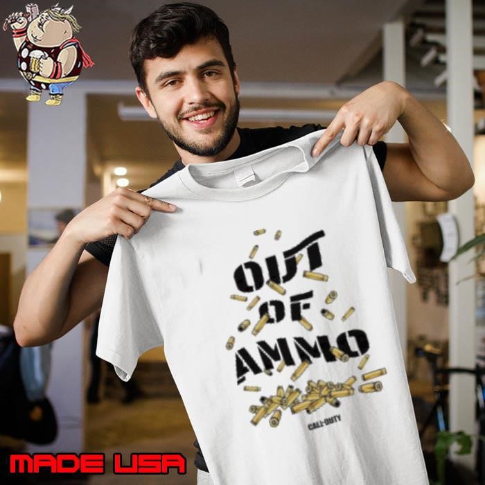 Call Of Duty Out Of Ammo Bullets Unisex