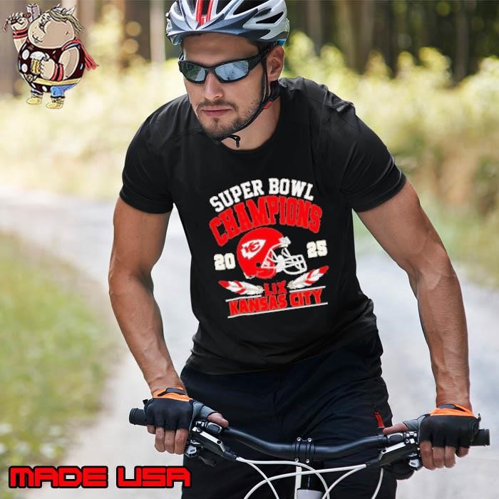 Chiefs Super Bowl Champions 2025 LIX helmet Unisex