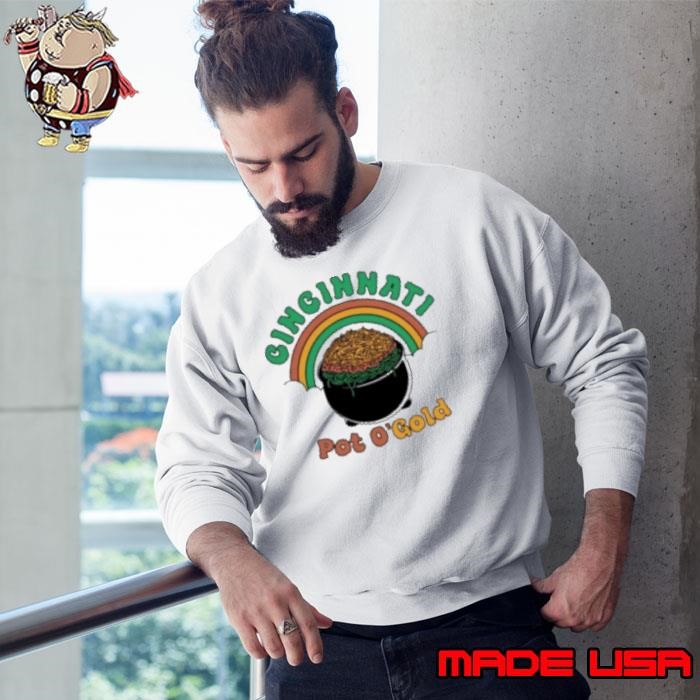 CincinnatI pot o'gold st patricks day Sweatshirt