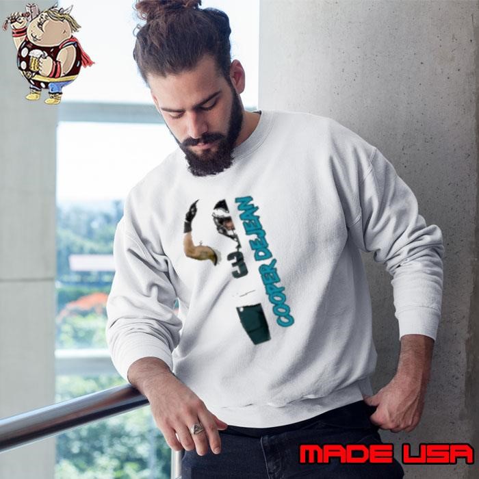 Cooper DeJean Philadelphia Eagles half player half name Sweatshirt