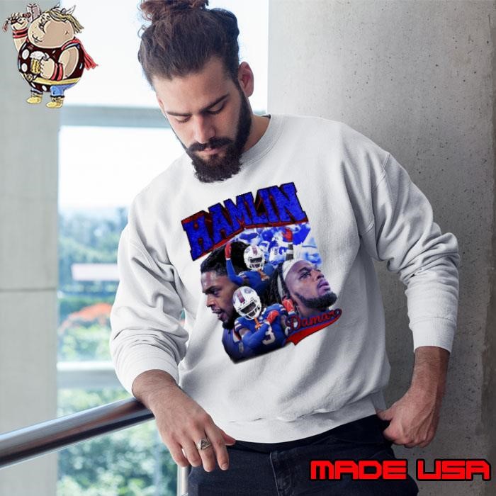 Damar Hamlin American professional football safety Buffalo Bills Sweatshirt