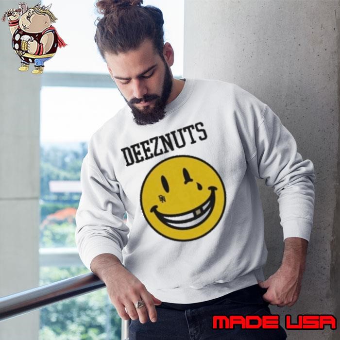 Deez Nuts Smiley Sweatshirt