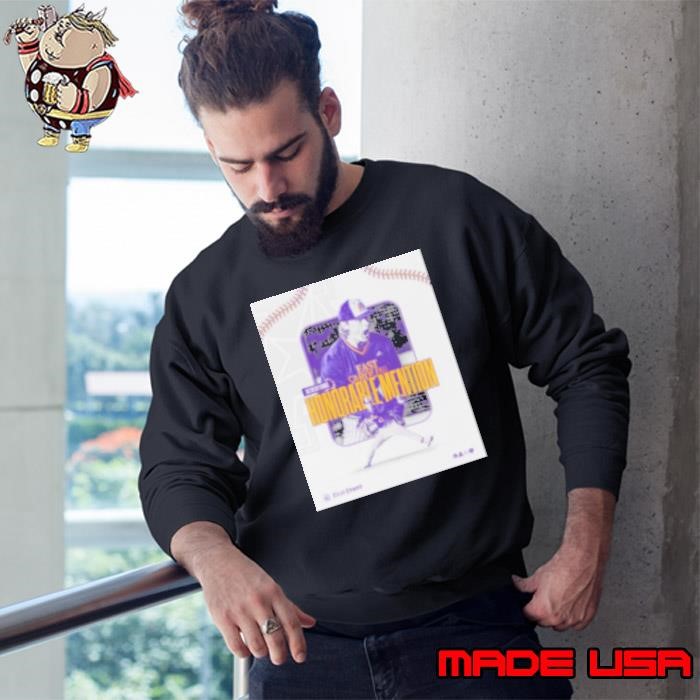 East Carolina Pirates baseball Brad Pruett AAC Weekly Honors Honorable Mention Sweatshirt