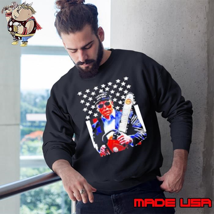 Elon Musk Chainsaw Sweatshirt