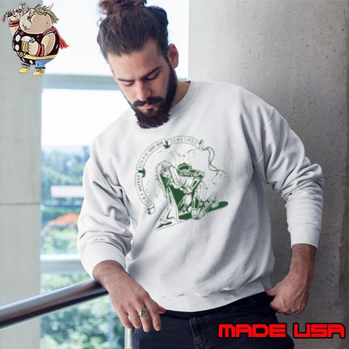 Even a warrior gets a lil tummy ache sometimes Royal Pain Sweatshirt