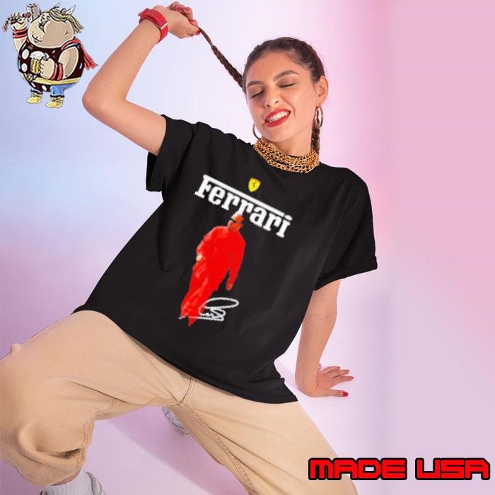 Ferrari Lewis Hamilton signature Ladies tee