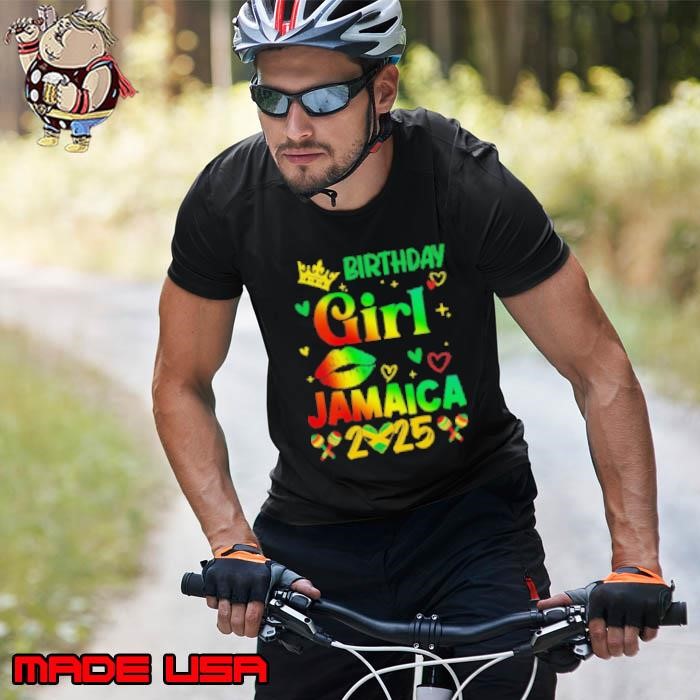 Funny Birthday Girl Jamaica 2025 Birthday Trip Vacation Unisex
