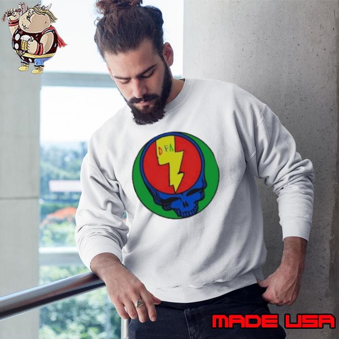 Grateful Dead DFA Records Pinwheel Stealie Sweatshirt