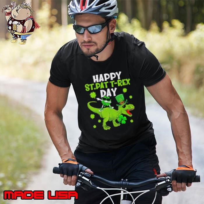 Happy St Pat T Rex Day Dino Shamrock St Patrick's Day Unisex