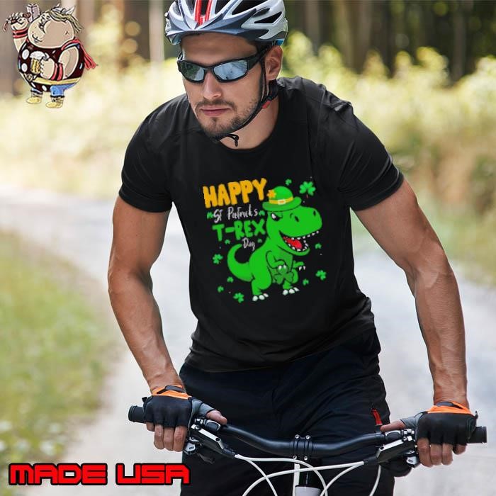 Happy St Pat T Rex Day Dino St Patrick's Day Dinosaur Unisex