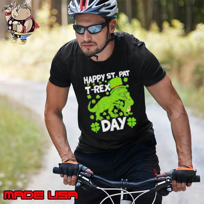Happy St Pat Trex Day Dino St Patrick's Day Unisex