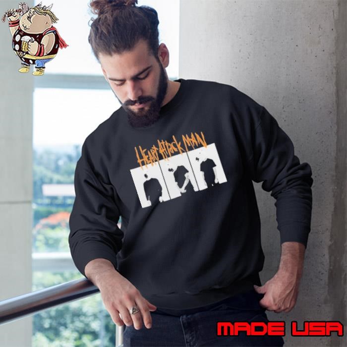 Heart Attack Man Horse Head Tracklist Sweatshirt