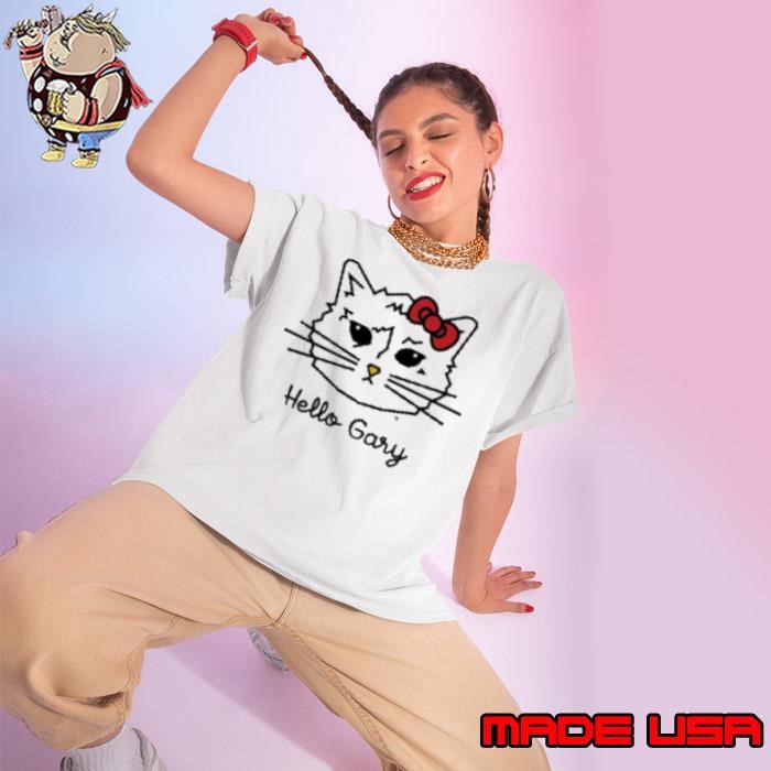 Hello Gary Hello Kitty Ladies tee