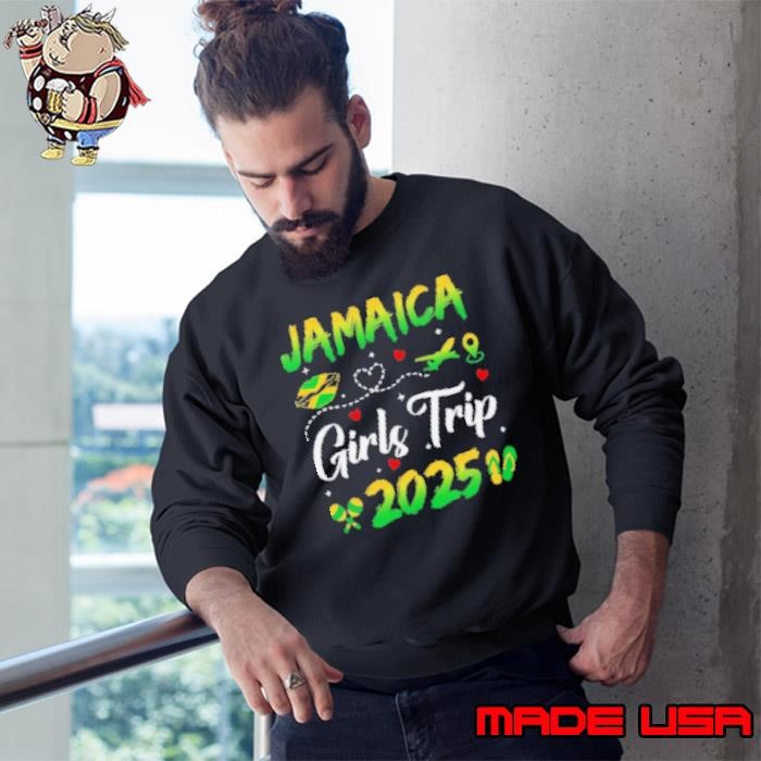 Jamaica Girls Trip 2025 Summer Vacation Weekend Matching Sweatshirt