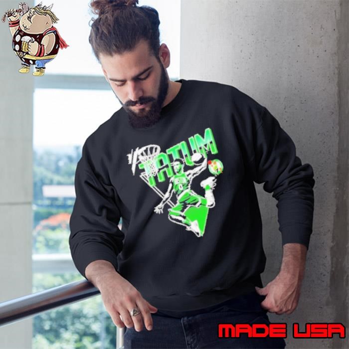 Jayson Tatum Boston Celtics Nba Basketball Triangle Vintage Sweatshirt