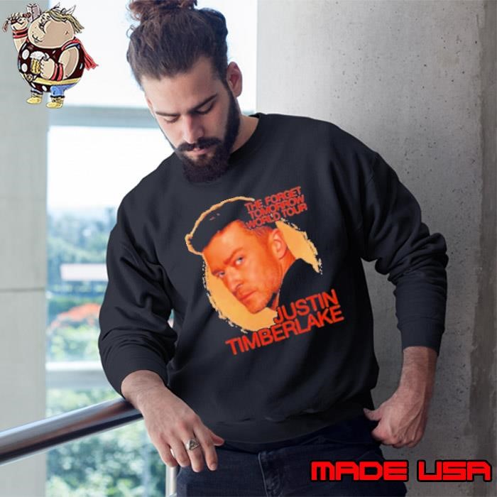 Justin Timberlake The Forget Tomorrow World Tour Chicago 2025 Sweatshirt