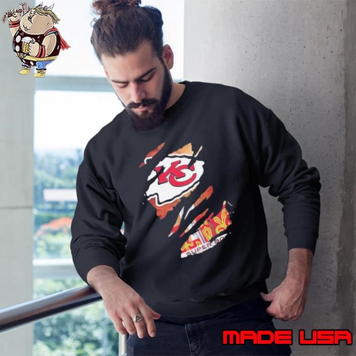 Kansas City Chiefs Super Bowl LIX 2025 New Logo Team Design T Sweatshirt