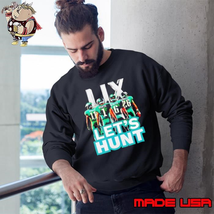 Let’s Hunt Hurts Barkley Smith Brown Philly Sweatshirt
