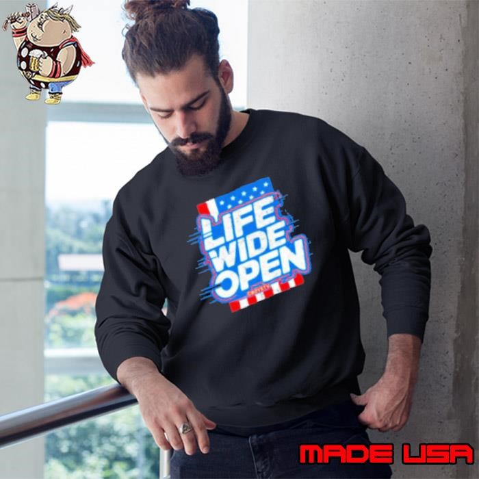 Life Wide Open Cboystv Patriot Sweatshirt
