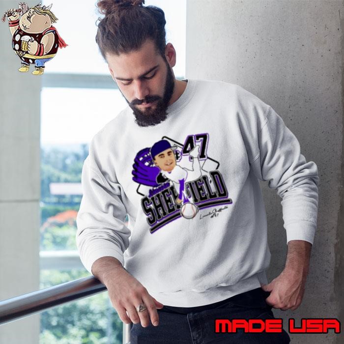 Lincoln Sheffield Kansas State Wildcats caricature player Sweatshirt