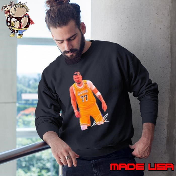 Luka Doncic LA Lakers signature Sweatshirt