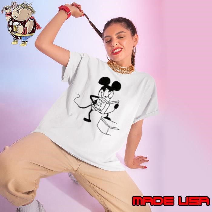 Mickey Mouse how to get killed Ladies tee