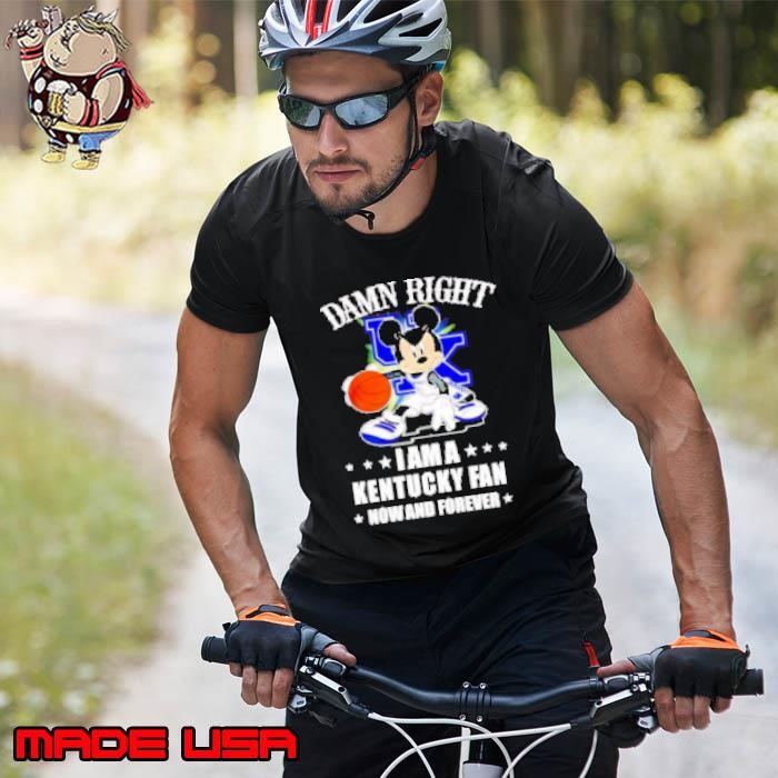 Mickey damn right I am a Kentucky fan now and forever Unisex