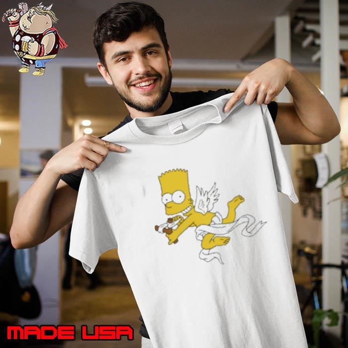 Nice Bart Simpson Cupid Pullover Unisex
