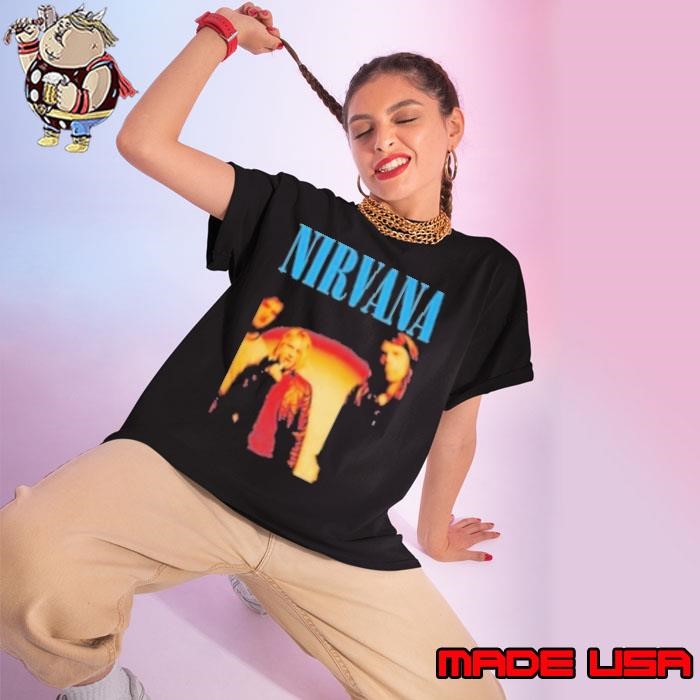 Nirvana Dim Light Portrait Ladies tee