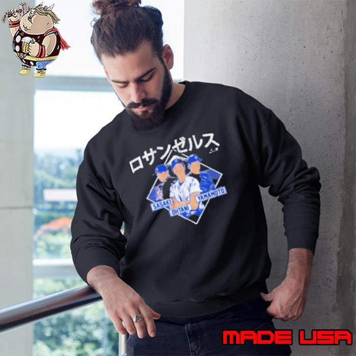 Ohtani, Sasaki, Yamamoto Sport Sweatshirt