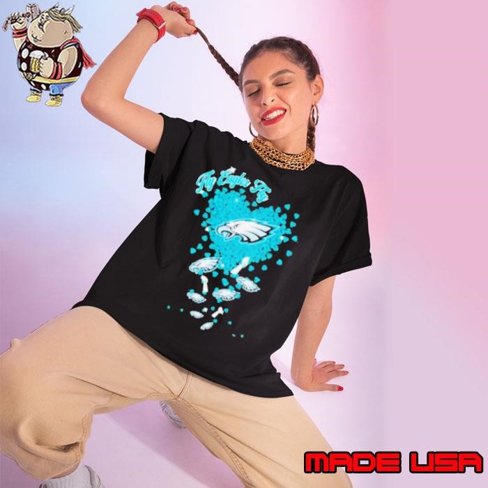 Original Philadelphia Eagles Fly Eagles Fly 2025 Ladies tee