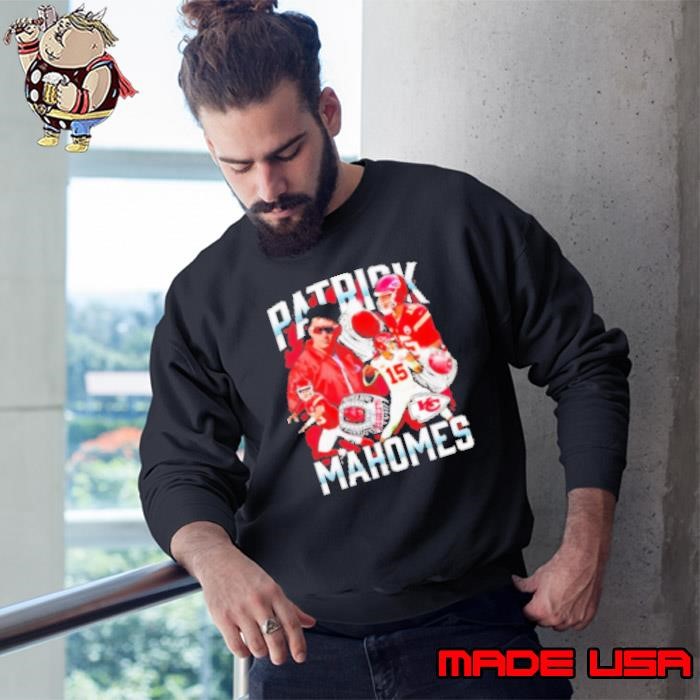 Patrick Mahomes notorious player Kansas City Chiefs super bowl champions Sweatshirt